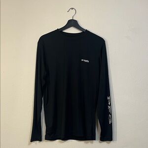 Columbia Men's Black Long Sleeve Tee